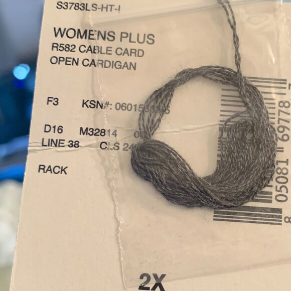 Laura Scott Woman Open Cardigan Sweater (NWT) SZ 2X - Picture 5 of 11